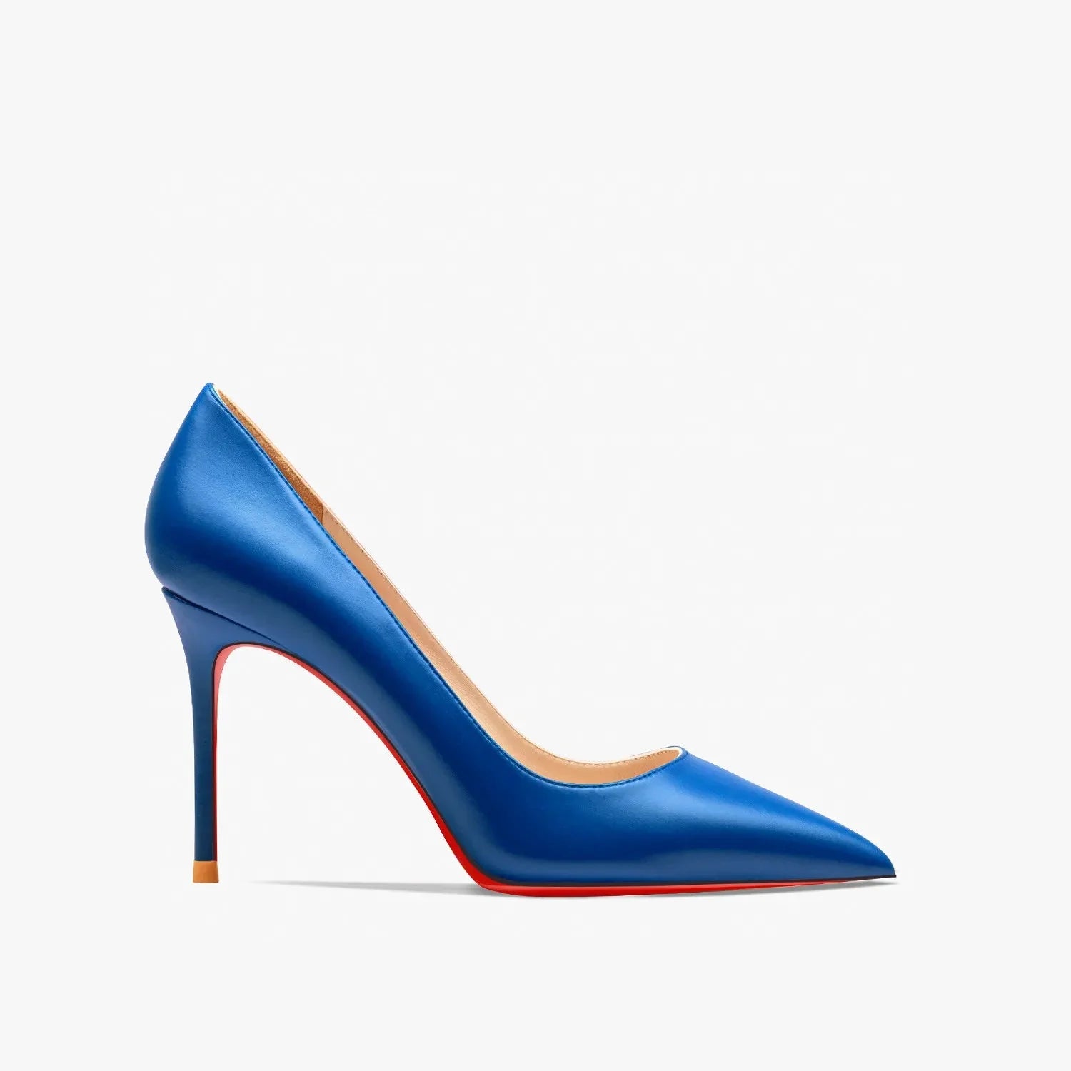 Red women's high heels by SHOWLU FASHION STORE, 12cm pointed toe pumps with a stylish design and elegant heel height.
