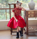 Party Cosplay Performance Costumes Cheongsam Dress Chinese Dress Qipao Children Clothing Ethnic Style Girl New Year Kids Clothes