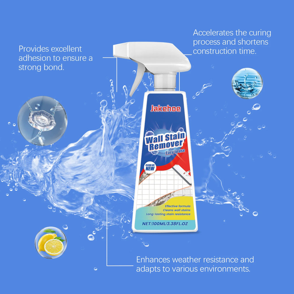Showlu Smart General laundry stain remover foam applied to fabric to remove tough stains effectively.