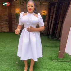 MD Elegant Dubai African Luxury For Women Party Dresses For Wedding Dashiki Ankara Africa Clothing Plus Size Turkey Evening Gown
