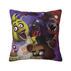 Five N Ights At Freddy's FNAF Square Pillowcase Pillow Cover Cushion Zip Decorative Comfort Throw Pillow For Home Sofa