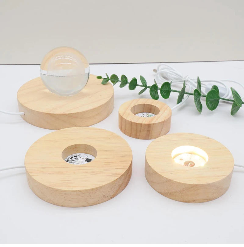 Showlu Smart LED Smart Ambient Orb emitting colorful, soft lighting for modern home decor and ambient lighting.