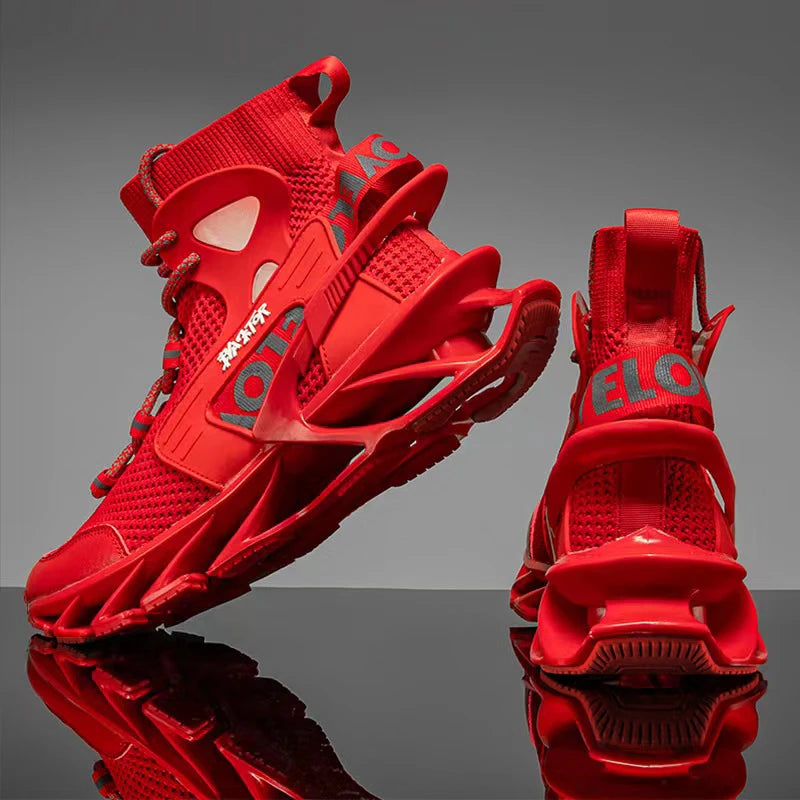 Men’s casual sneakers by Showlu Fashion Store, breathable sporty trainers with stylish design and comfortable fit.