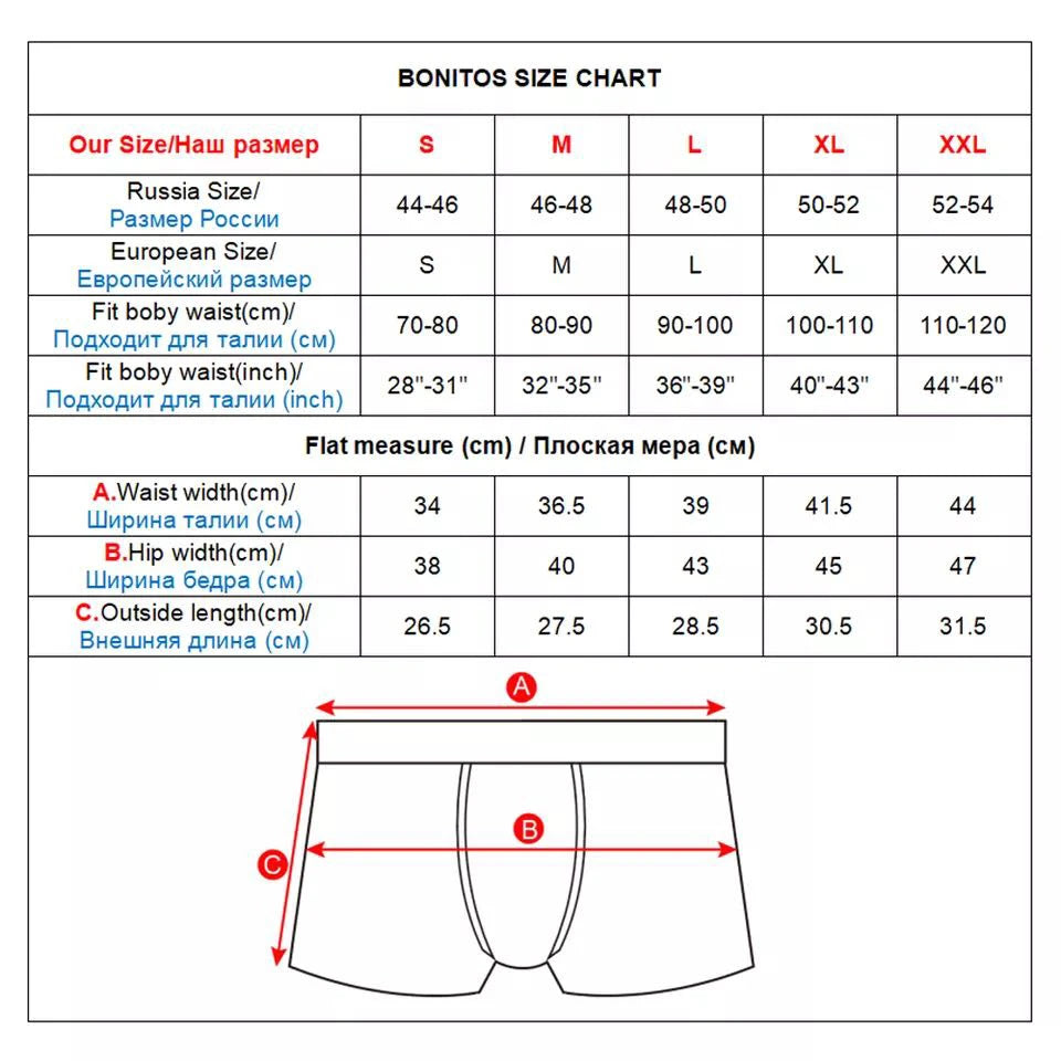 Men's cotton print boxer shorts by Showlu Fashion Store, soft knit underwear with colorful pattern and comfortable fit.