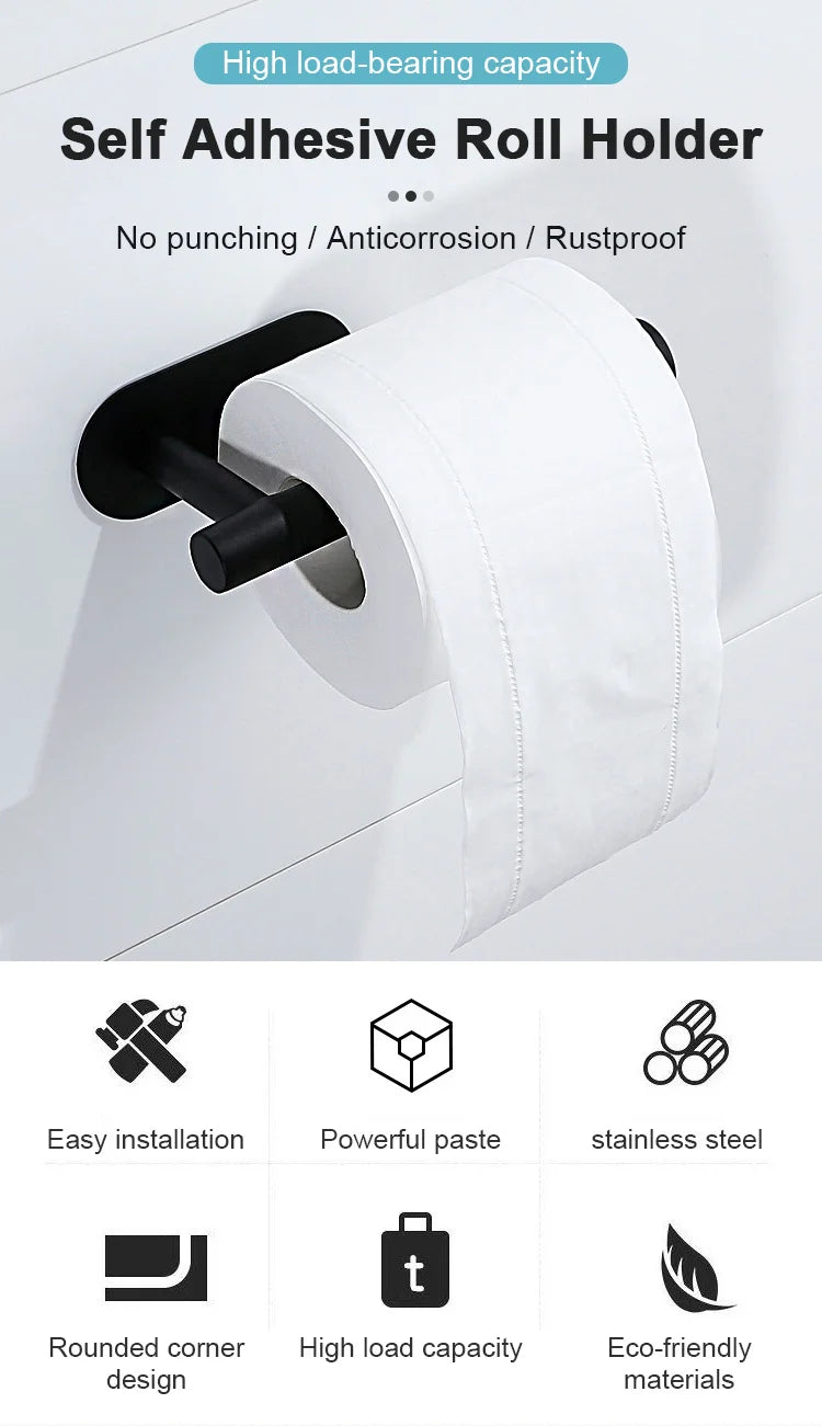 Wall-mounted Showlu Smart General paper towel holder with metal arm and wall bracket for easy towel access and organization.