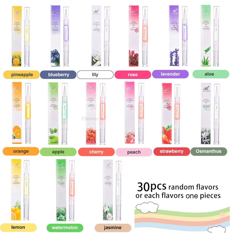 Showlu Smart General cuticle oil pen with precise applicator for nourishing and moisturizing cuticles, shown in the image.