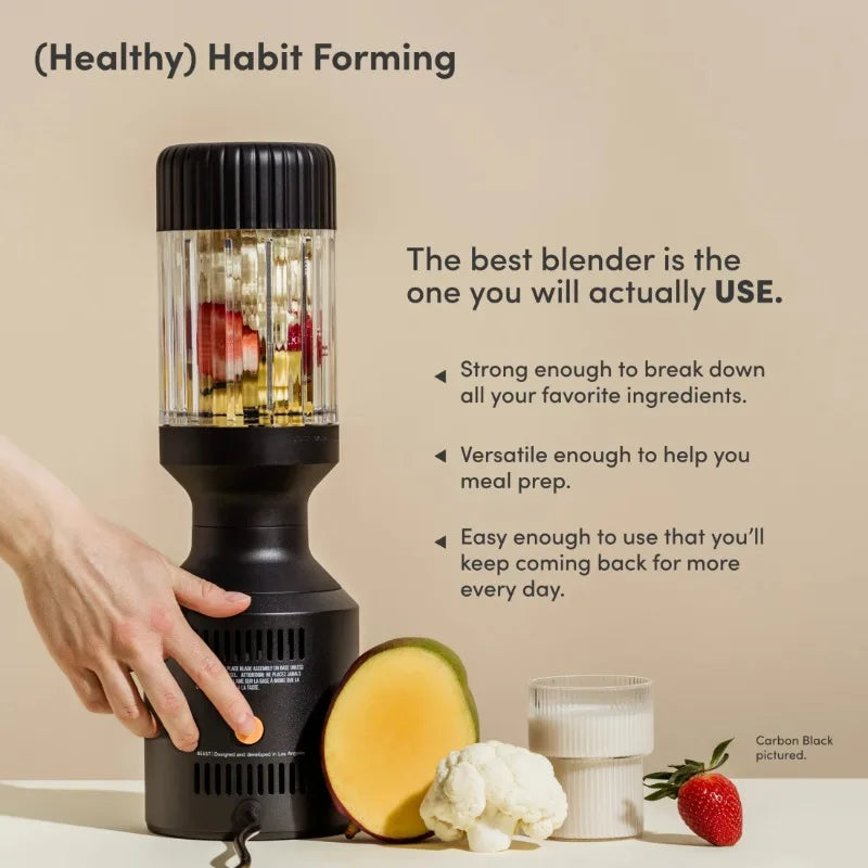 800W HAOYUNMA Beast Blender, compact personal countertop smoothie maker with sleek design and durable build.