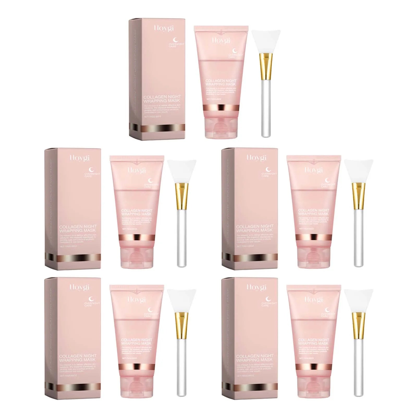 SHOWLU FASHION SHOWLU Collagen Night Peel-Off Mask with firming and moisturizing gel for glowing, refreshed skin.