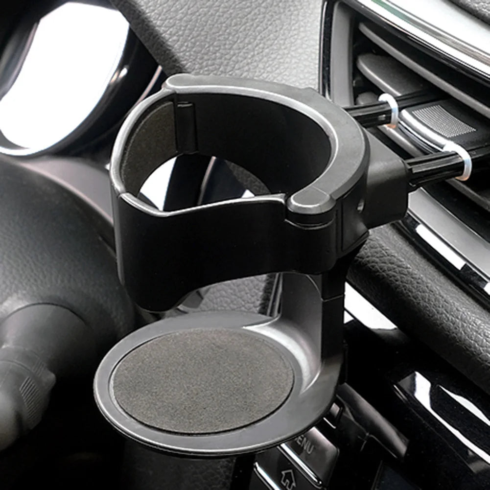 Showlu Smart General car cup holder expander fitting into vehicle cup holder, expands space for additional cups or bottles.