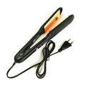 Showlu Smart General hair crimper tool with textured plates for creating crimped hairstyle, close-up of the device in use.