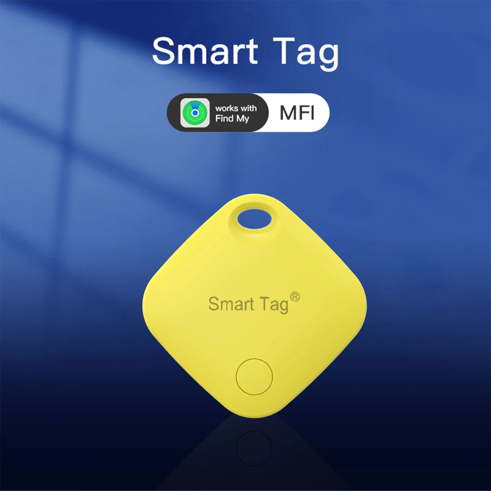 Showlu Smart Bluetooth key tracker with compact design, compatible with Find My app, for easy locating of keys and small items.