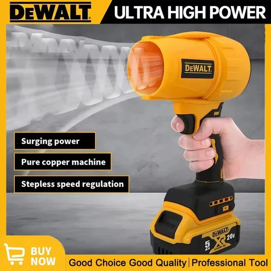 Dewalt 30000RPM Brushless  Air Blower Cordless Turbo Fan Handheld Violent Fan Dryer 20V Rechargeable Dust Blowing Tool workpro