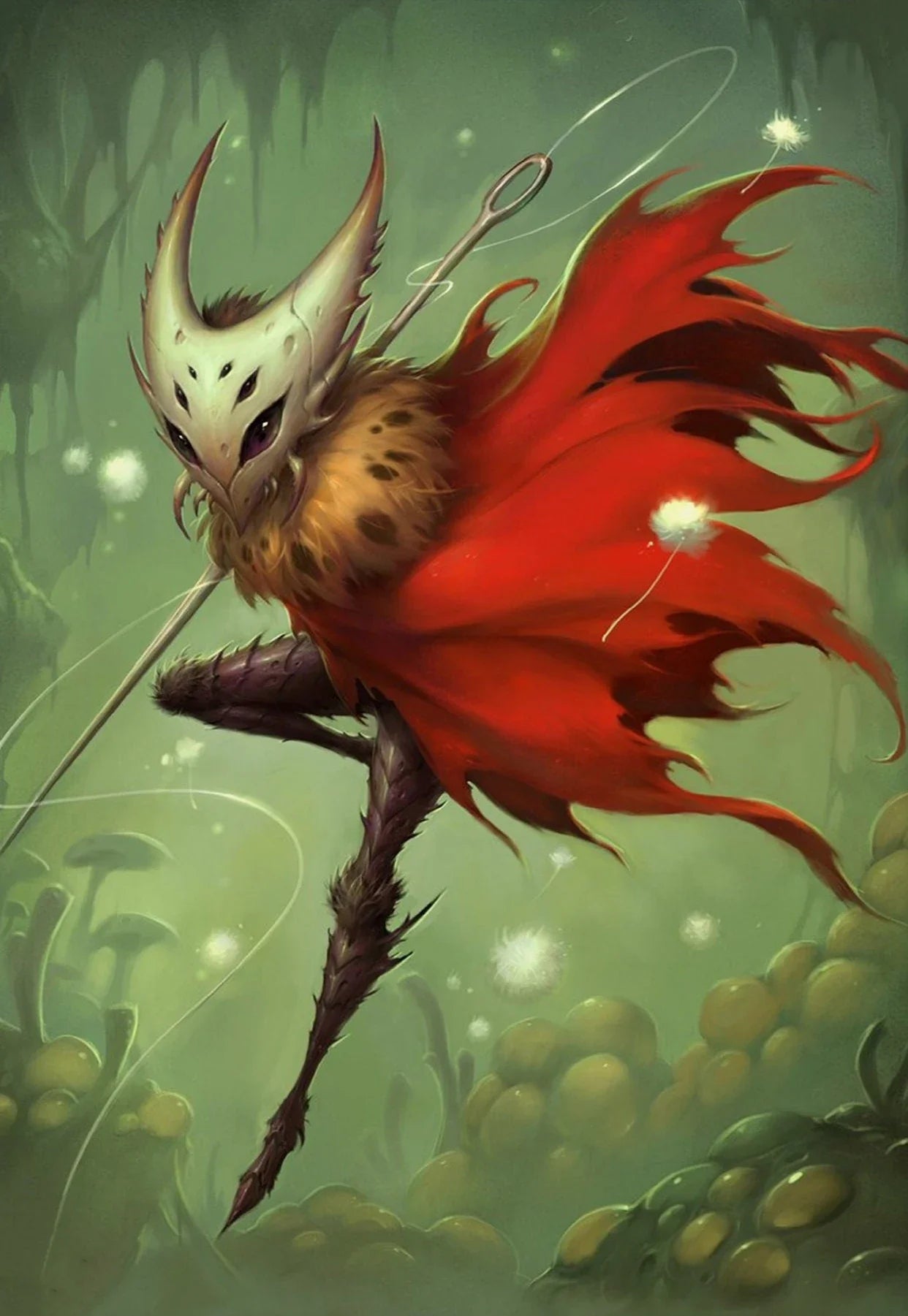 Hollow Knight canvas wall art featuring a modern video game poster with detailed artwork for home decor.