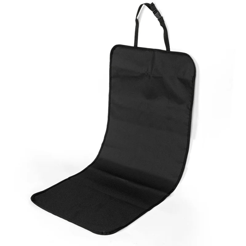 Foldable dog and cat car seat cover with harness, hammock, and basket for safe travel, by Showlu Fashion Store.
