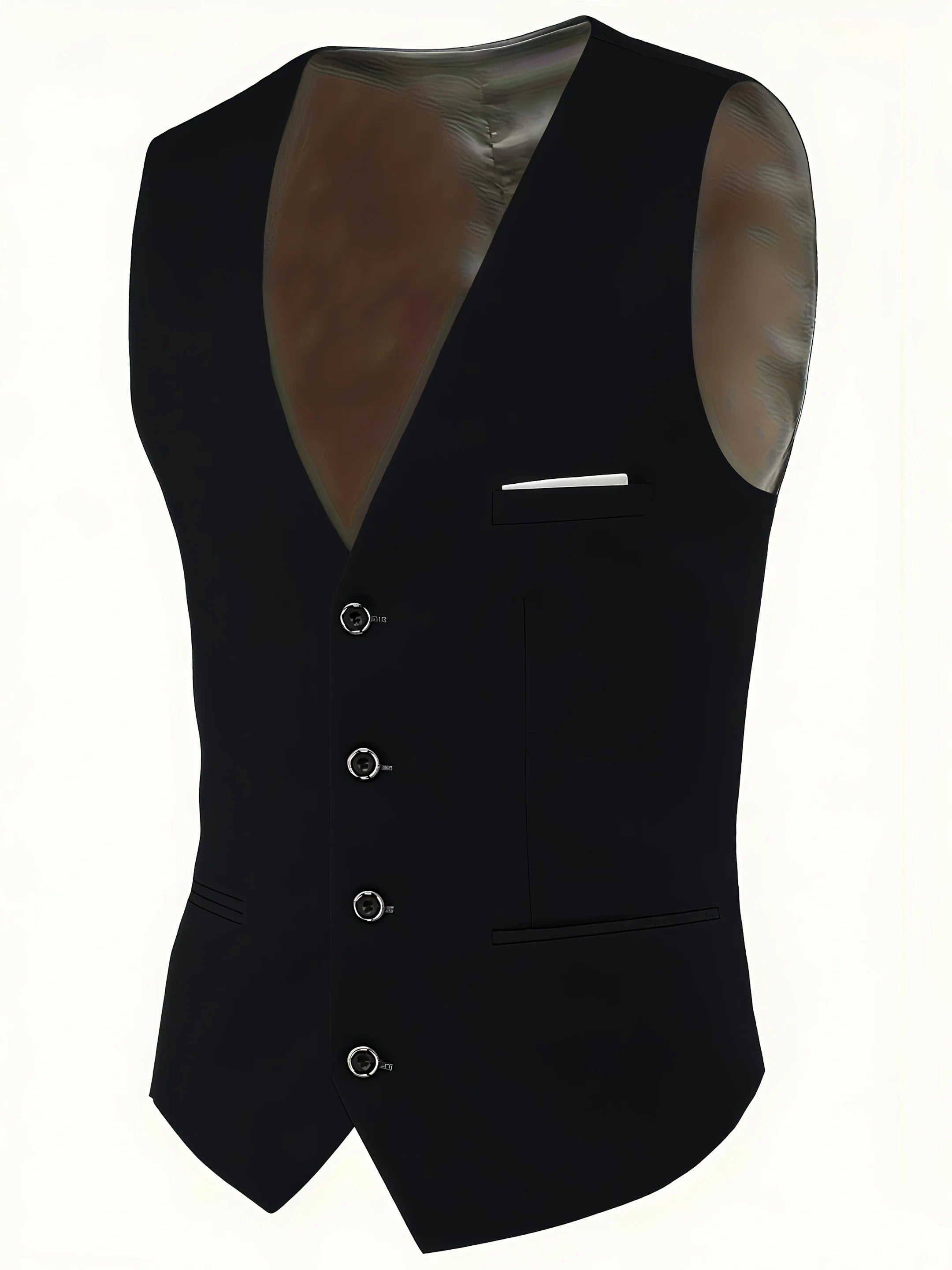 Men's 3-piece suit, green fruit collar, large suit, suit pants, formal tie, wedding dress, vest, work uniform, holiday gift.