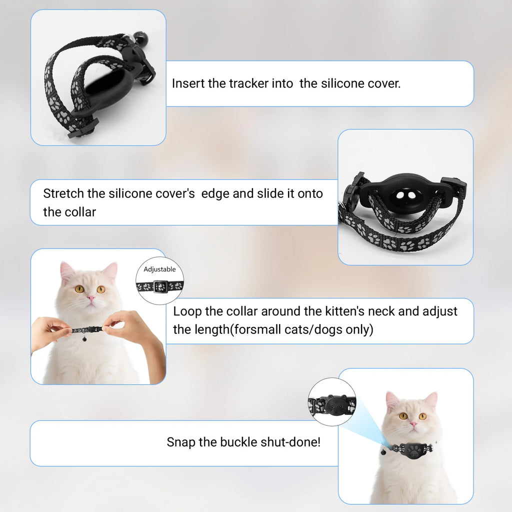 Showlu Smart General Pet GPS Tracker showing compact device with digital display and attachment clip for tracking pets.