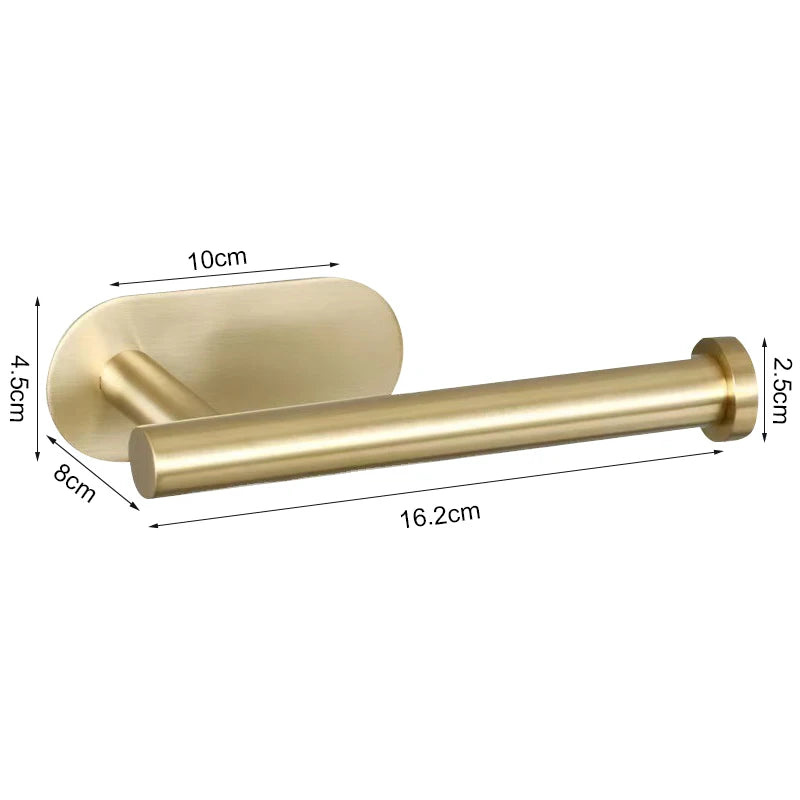 Wall-mounted paper towel holder by Showlu Smart General, showcasing sleek design and easy wall attachment.