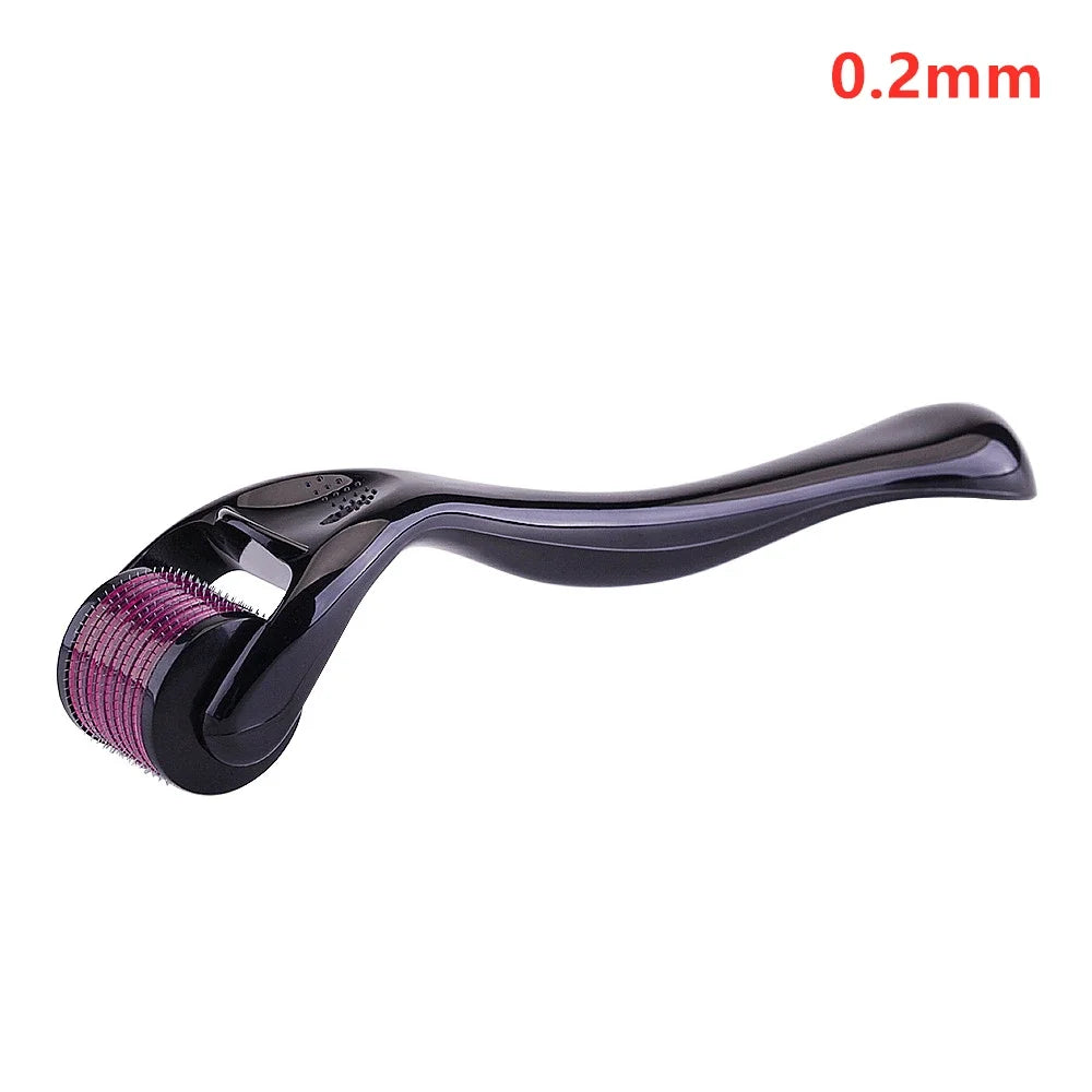 Showlu Smart General beard growth roller with stainless steel rollers for stimulating facial hair growth and skin health.