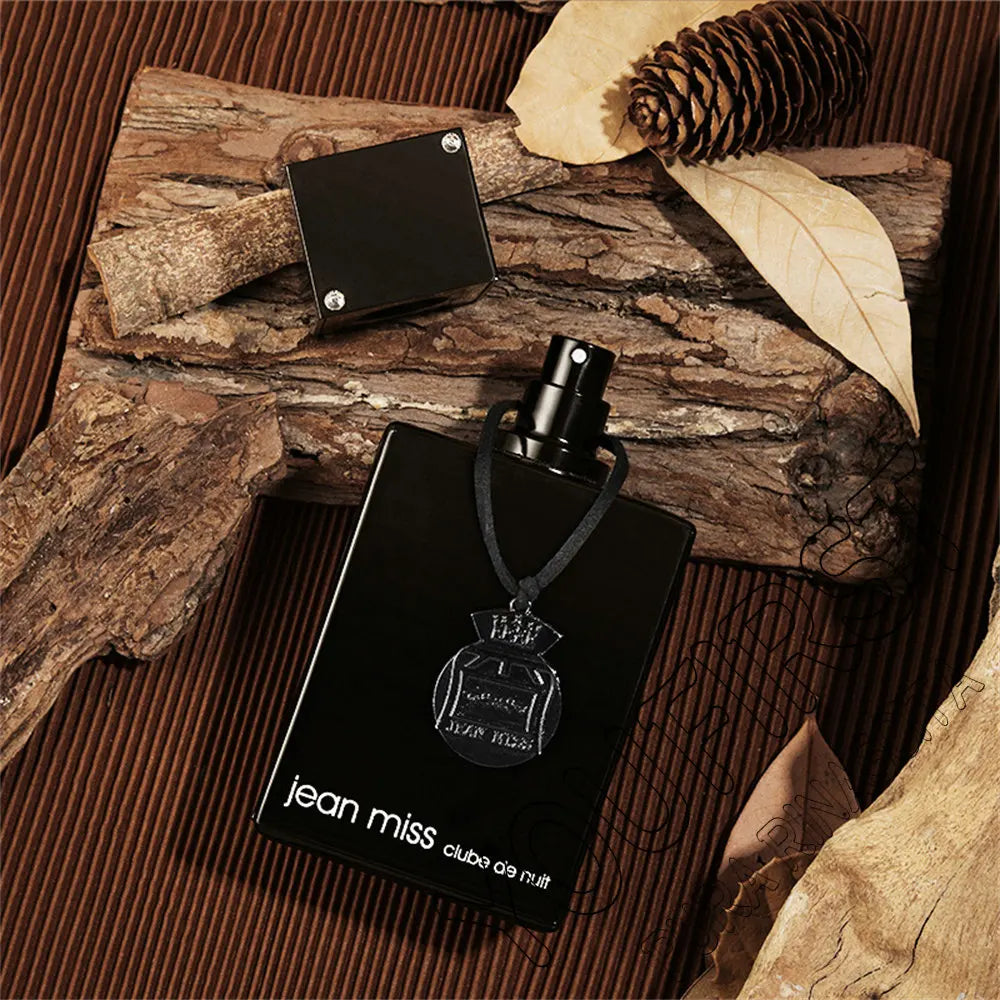 Men's Jean Miss cologne by SHOWLU FASHION STORE, 100ml long-lasting woody floral fragrance bottle with sleek design.