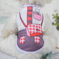 Cartoon polyester dog vest from Wang Shan Meow Quick-Drying collection, lightweight and comfortable puppy shirt for small dogs.
