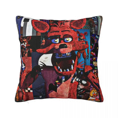 Five N Ights At Freddy's FNAF Square Pillowcase Pillow Cover Cushion Zip Decorative Comfort Throw Pillow For Home Sofa