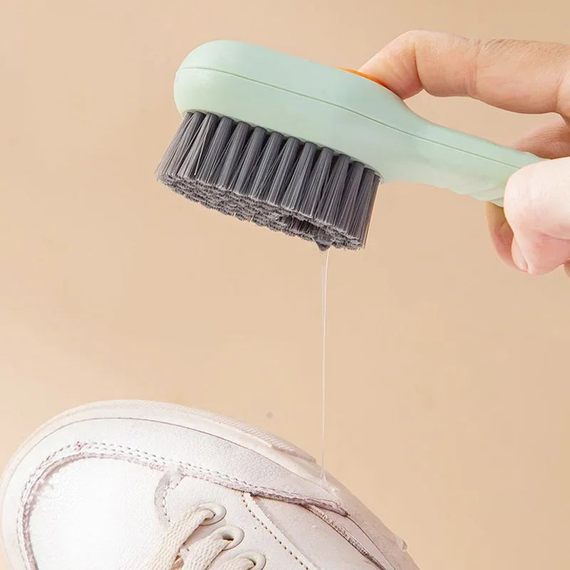 Showlu Smart General portable shoe cleaner brush with compact design and bristles for effective shoe cleaning.