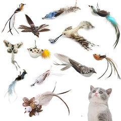 Cat Feather Teaser Wand