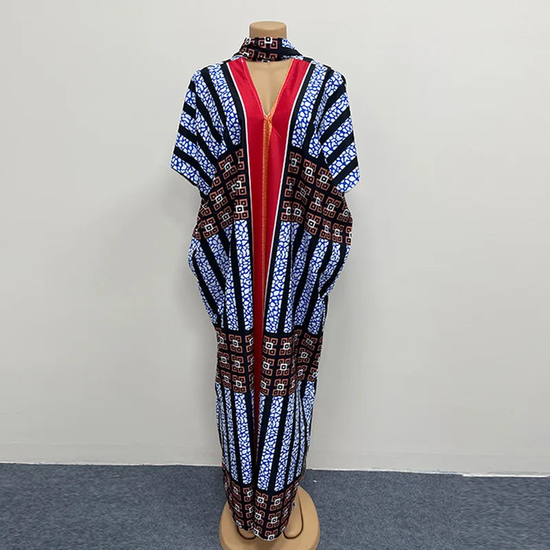 Elegant 2026 African dress for women featuring traditional dashiki Ankara gown and Muslim kaftan style in vibrant fabrics