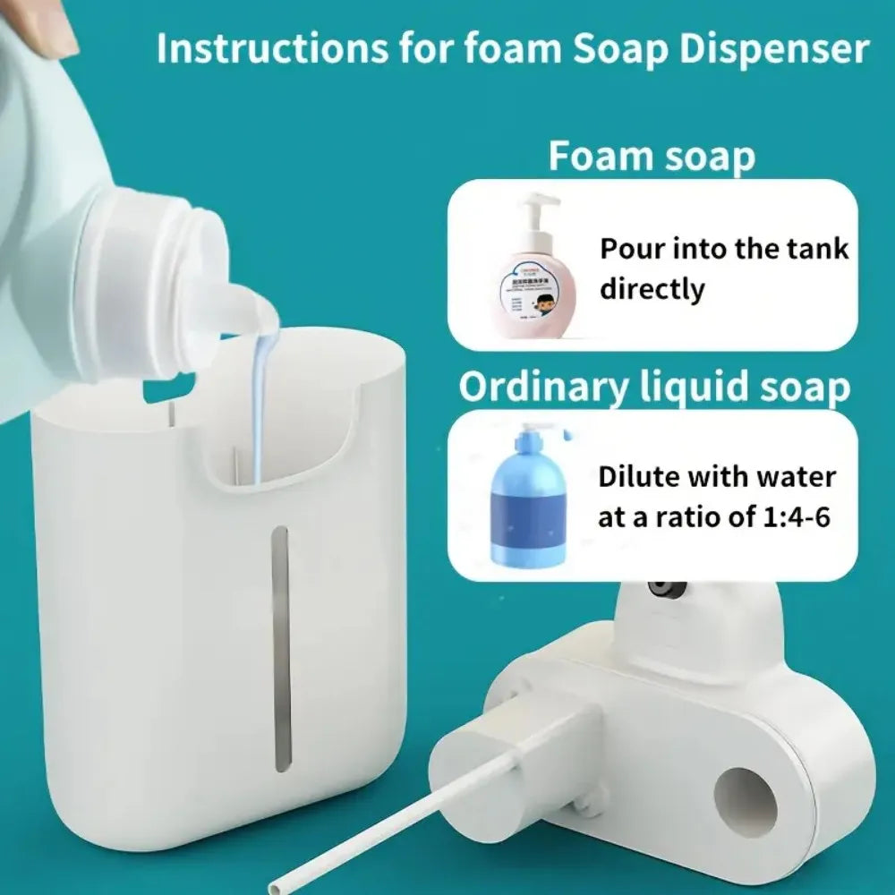 Showlu Smart General automatic soap dispenser with sleek design and touchless operation for convenient handwashing.