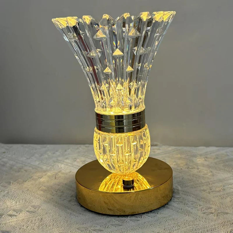 Showlu Smart General LED color changing vase with integrated lighting, showcasing vibrant color transitions and modern design.
