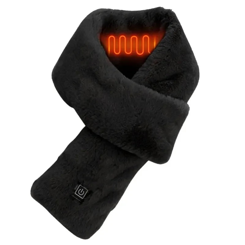 Showlu Smart General electric heated neck scarf with USB connection, designed to keep neck warm and comfortable.