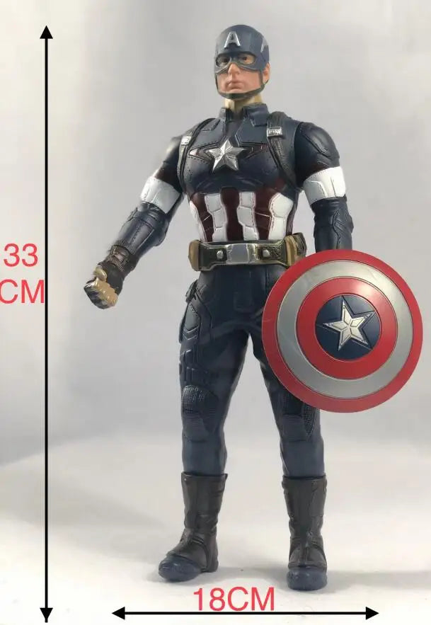 Marvel and DC superhero action figure by SHOWLU FASHION STORE, 33cm movable BJD model with detailed costume and dynamic pose.