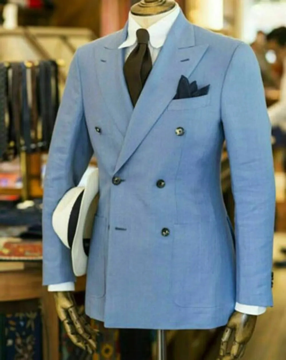 Red Men Suits Blazer Casual Business Wedding Coat Best Man Suit Slim Fit Peak Lapel Jacket High Quality Double Breasted Coat