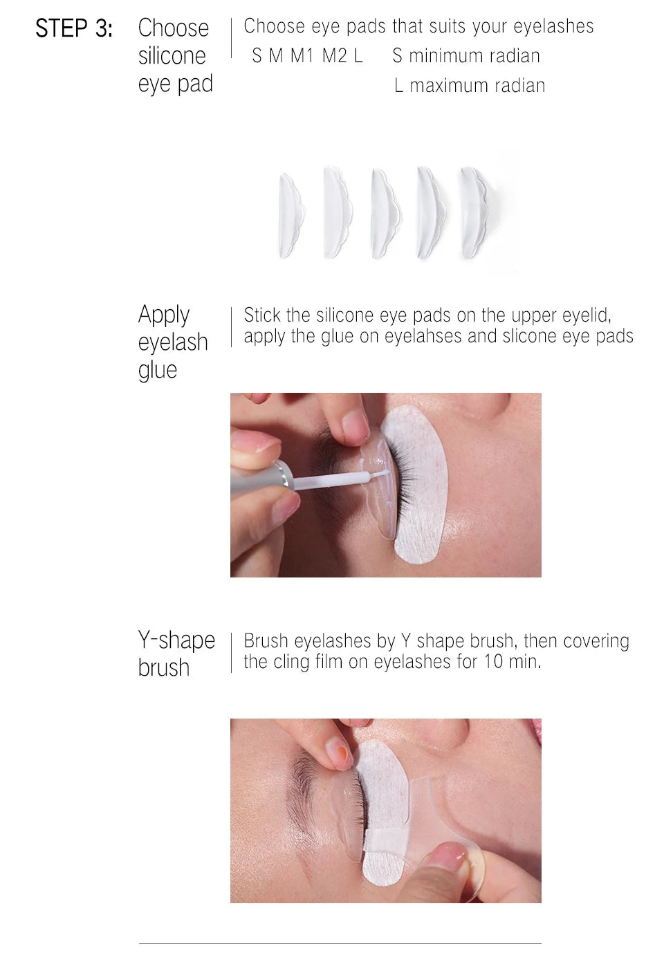 Showlu Smart General eyebrow lamination kit with brow shaping tools and products, displayed on a clean white background.