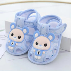 Baby Girls Boys Sandals Cute Flexible Non-slip Summer Flats First Walkers Toddlers Shoes for Casual Home Infants 0-15Months