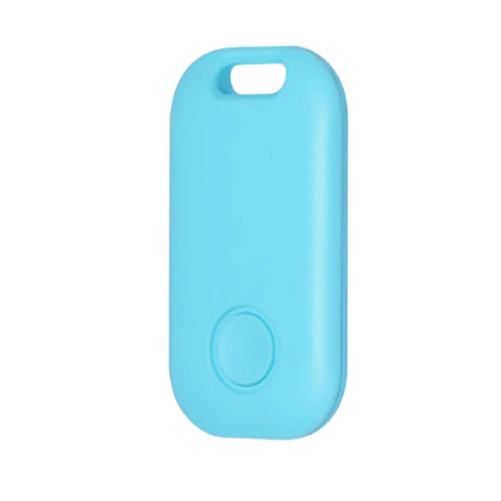 Showlu Smart GPS Tracker with Bluetooth, MFi certified anti-lost locator device showing compact design and LED indicator.