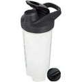 Showlu Fashion Store FEB.WIND 28 oz protein shaker bottle with ball blender, handle, and clear plastic body for mixing drinks