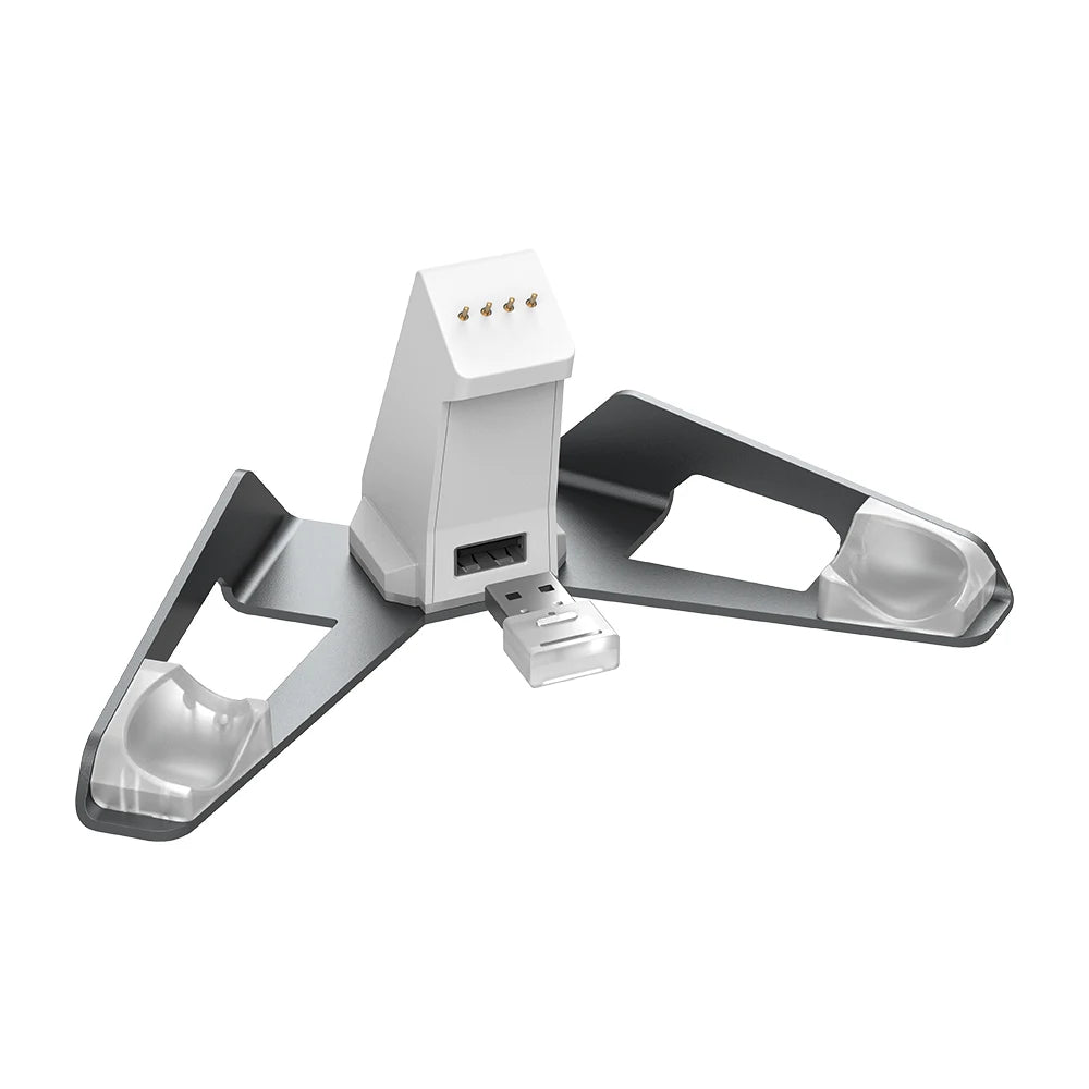 Showlu Smart General GameSir RGB controller charging dock stand with LED lighting and space for gaming controllers.