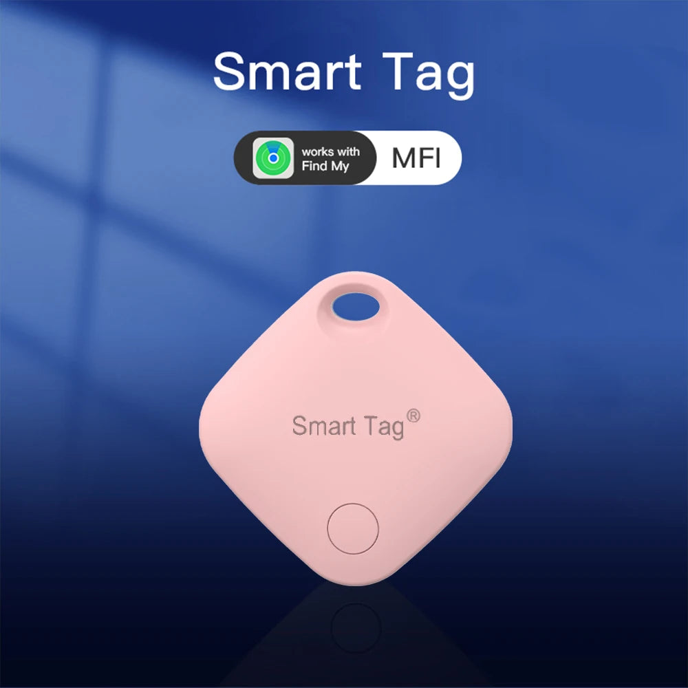 Showlu Smart Bluetooth key finder tracker with compact design, compatible with Find My app for locating keys and small items.