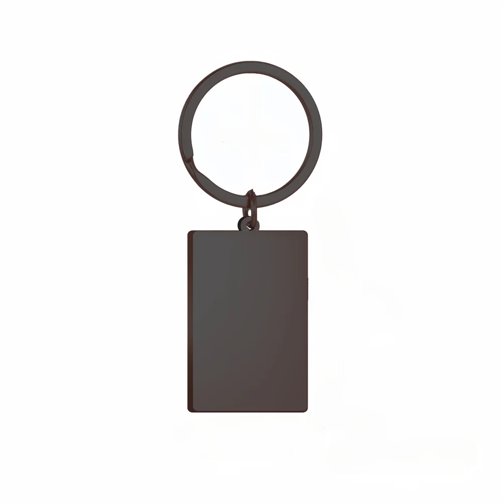 Personalized couple keychain with custom photo design by Showlu Smart, featuring a romantic image on a metal keychain.