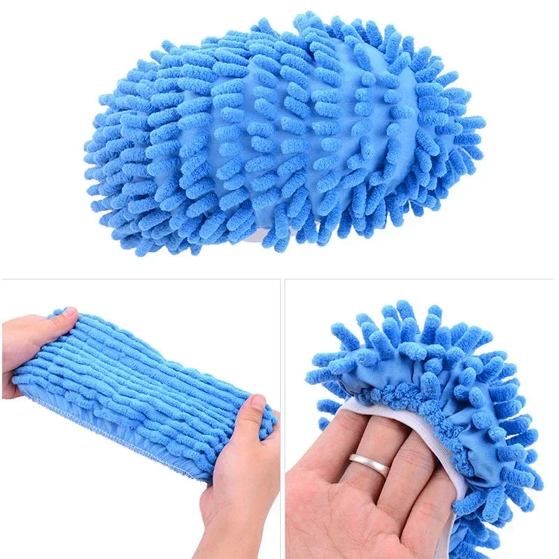 SHOWLU FASHION SHOWLU microfiber floor cleaning slippers, lazy mopping shoes, designed for quick and easy home floor cleaning.