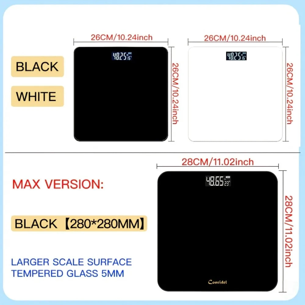 Showlu Smart Body Fat Scale with high precision LCD display and electronic monitor for accurate body composition measurements.