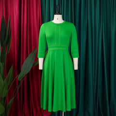 Red Green Denim Blue Female Dresses For Women 2024 Elegant Party Autumn Plus Size African Clothes Cheap Offers New Midi Dress