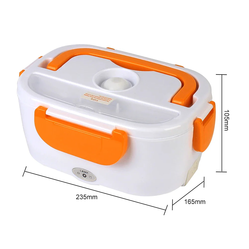 Portable NICEYARD electric heated lunch box by SHOWLU FASHION STORE, 12V and 220V food warmer for hot meals on the go.