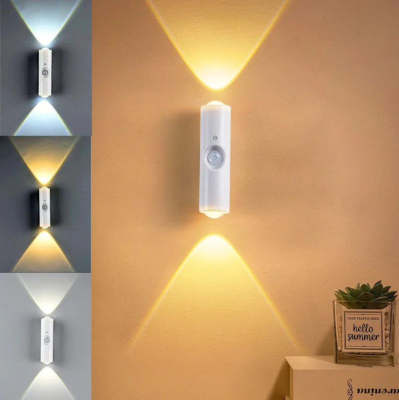 Showlu Smart General rechargeable LED cabinet light with motion sensor, magnetic base, USB charging, ideal for under counter and closet use