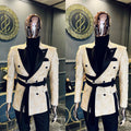 Designer Men Wedding  Blazer Floral Jacquard Coat Peaked Lapel Double Breasted For Male Prom Customize Only Jacket