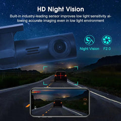 360° Rotating Dash Cam