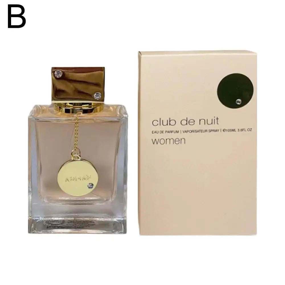 Long-lasting Armaf Nightclub Carnival unisex perfume bottle, 105ml with sleek design and elegant packaging.