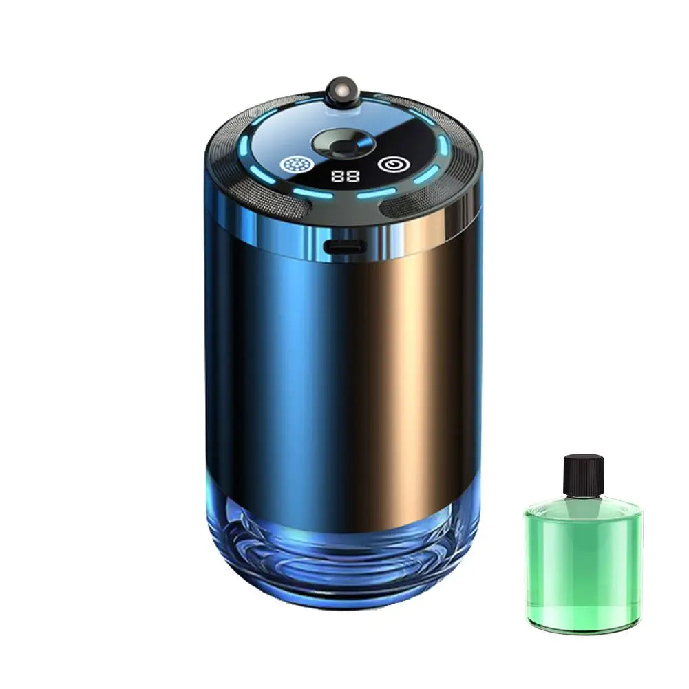 Xyzplus car diffuser humidifier with 5 modes, aromatherapy diffuser, air freshener for car, home, and bedroom use.