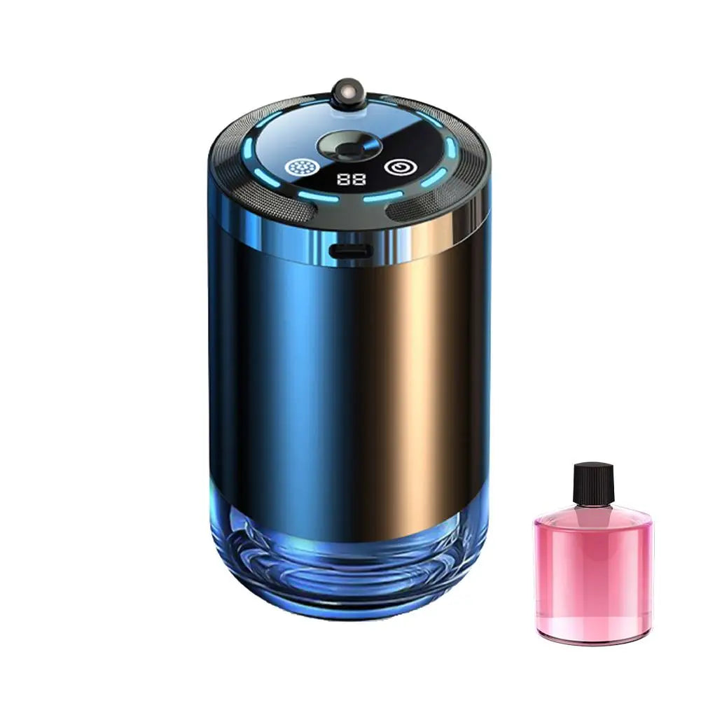Xyzplus car diffuser humidifier with five modes, aromatherapy diffuser, and air freshener for car, home, or office use.